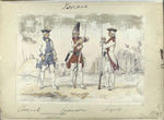 Coronel; Grananadero; Sargento. 1769