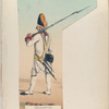 Infanteria de linea. Granadero, del regimiento de Vitoria. 1775