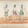 3. Granadero; 1. Coronel; 2. Fusilero