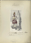 Caballero de infanteria ligera: Voluntarios de Navarra. 1778
