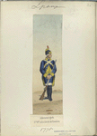 Infanteria ligera. 2-o R-to [Segundo regimiento] voluntarios de Cataluña. 1778