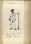 Regimiento Fanten [?] de linea. Wallona, Brussel. 1780