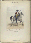 Soldado [?] de Caballero de linea. (1792?)