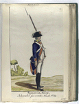 Infanteria Suiza. Schwaller, fue credo Año, de 1734 (1797).