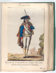 Segundo de Voluntarios de Aragon, fue creado Año de 1793 y consta de vn Batallon. (1797)