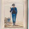 Artilleria Volante, ó acaballo de Reales Guardias de Corps. Consta esta Compañia de 54 hombres, fue creada Año, de 1797 (1797)