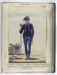Artilleria Volante, ó acaballo de Reales Guardias de Corps. Consta esta Compañia de 54 hombres, fue creada Año, de 1797 (1797)