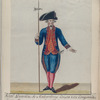 Real Guardia de Alabarderos, Consta esta Compañia de 150 Plazas fue creada Año de 1707, y se compone de Sargentos g.-e an servido con ónrades en el Exto. (1797)