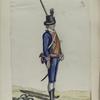 Cazadoros de Infanteria de Guardias Españolas, fueron creados Año, 1793, y en cada Batallon ay vna Compañia sobre el mismo pie gue el de las demas (1797).