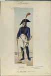 Coronel. Infanteria de linea. (1802)