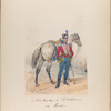Soldado a Caballo de linea. (1802)