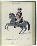 8-o Regimento de Cavaleria di Linea ESPAÑA (1806)