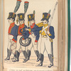 Soldats du reg-t de Catalogne avec le nouvel uniforme. (1806)
