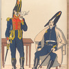 Officier du reg-t du Roi avec un autre Officier. (1806)