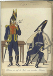 Officier du reg-t du Roi avec un autre Officier. (1806)