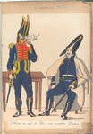 Officier du reg-t du Roi avec un autre Officier. (1806)