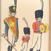 1 Tambour-major du reg -t de Caralogne; 2. Musicien du reg-t de la Princesse. (1806)
