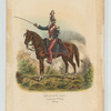Belgique 1832, Lancier 1er Reg Officier