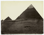 Pyramid of Chephren at Gizah.