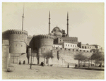 Porte de la citadelle et mosqueé Mouhammed Aly.