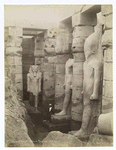 Luxor) Temple, statue de Ramses II (XIX dyn.).