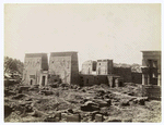 Phyloe.  Grand temple et kiosque.