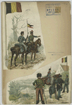 [1. Hussar and lancer Guide]; [2] Artillerist, Treinsoldaat