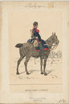 Artillerie a cheval. [1888]