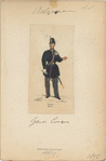 Garde civique - Officier. 1856