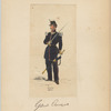 Garde civique - Officier. 1856