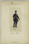 Garde civique - Officier supérieur. 1856