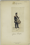 Garde civique - Tambour. 1856