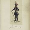 Garde civique - Tambour-major. 1856