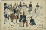 État-major général : Gendarmerie, Médecin, Places, État-major, Général, Intendance, Corps d'état-major, Le Roi, Aide de camp de Roi. 1860