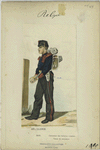 Artillerie. Canonnier des batteries montées (Tenue de campagne). 1868