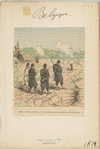 Sedan (1-er septembre au soir). - Poste de soldats belges sur la frontière en avant de Bouillon. 1870