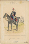 1-er Chasseurs à cheval. 1896