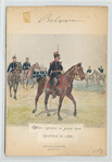 Officiers supérieurs en grande tenue. Infanterie de ligne. 1897