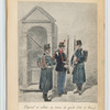 Caporal et soldats en tenue de garde (été et hiver). 1897