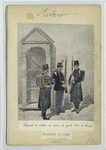 Caporal et soldats en tenue de garde (été et hiver). 1897