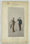 Adjudant sous-officier en tenue de ville (été). Régiment de guides. 1897
