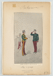 Adjudant sous-officier en tenue de ville (été). Régiment de guides. 1897