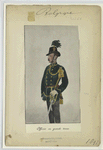 Officier en grande tenue. 1897