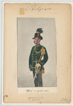 Officier en grande tenue. 1897