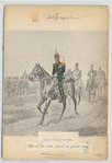 Corps d'État-Major. Officiers  du cadre spécial en grande tenue. 1897
