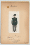 Garde Civique. Infanterie. Chasseur Eclaireur. 1899