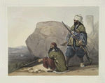 Afghaun foot soldiers in their winter dress