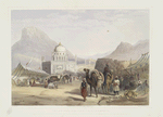 Temple of "Ahmed Shauh," King of Afghaunistaun, Kandahar, looked upon as so sacred an edifice, that the vilest criminal seeking protection at its threshold is secure from the hands of justice