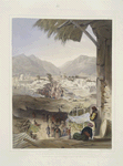 City of Kandahar, its principle bazaar and citadel, taken from the nakarra khauneh, or royal band room