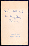 Edwin Booth and his daughter Edwina